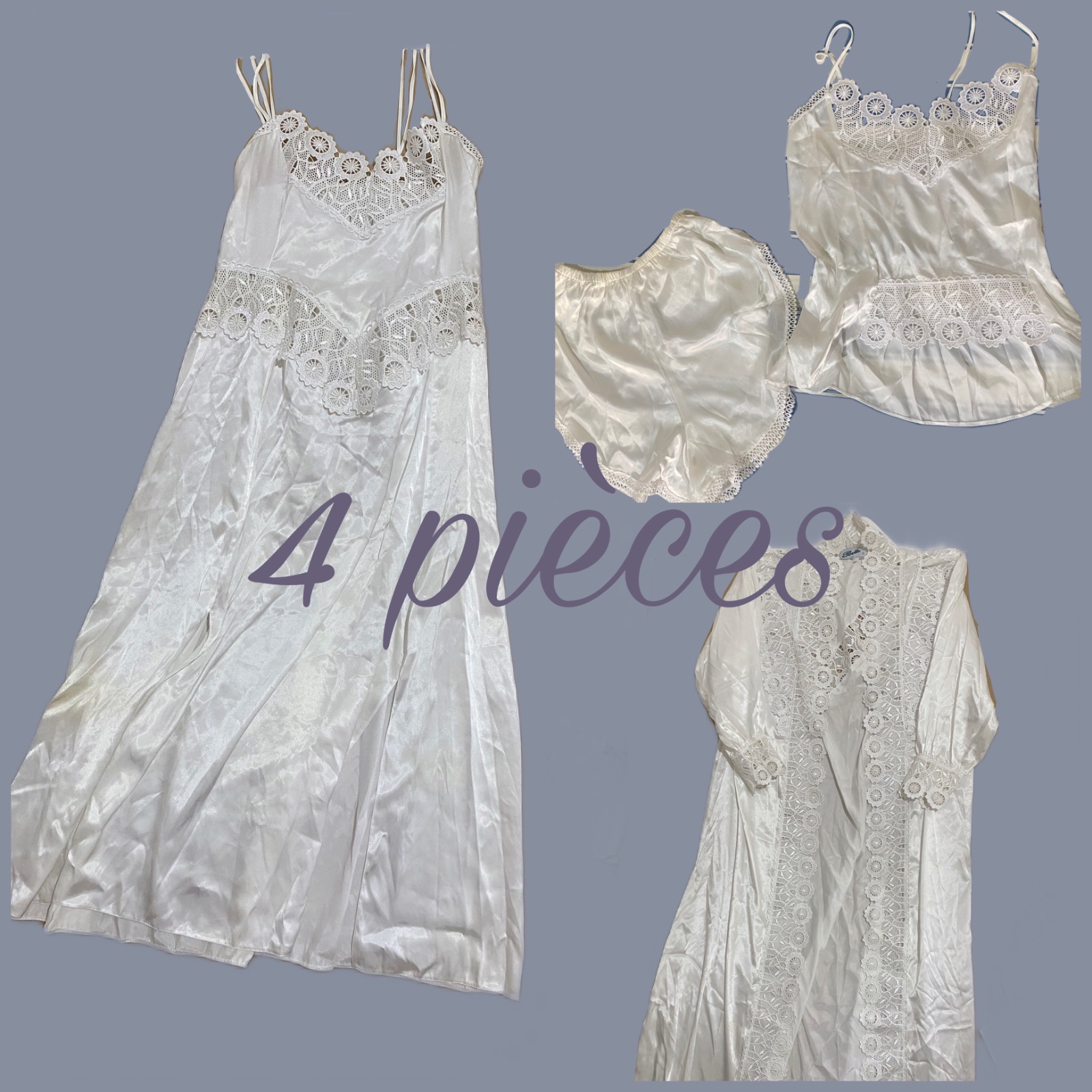 Ensemble de nuit 4 pieces 
