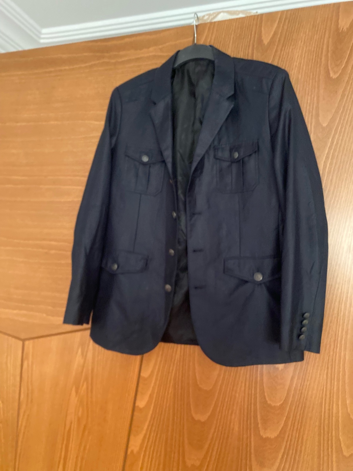 Veste pour homme bleu marine 