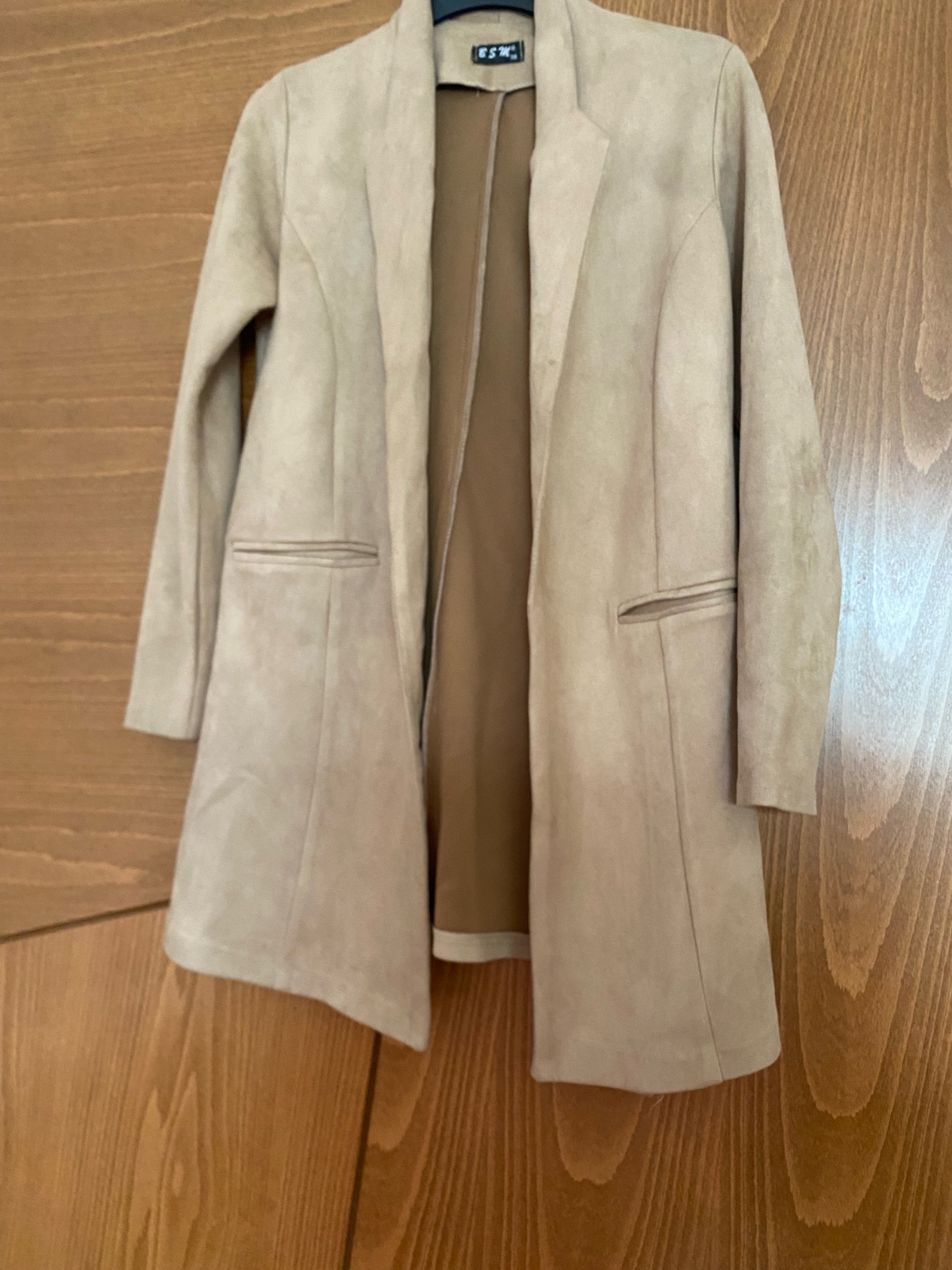 Veste faux daim marque bsm 