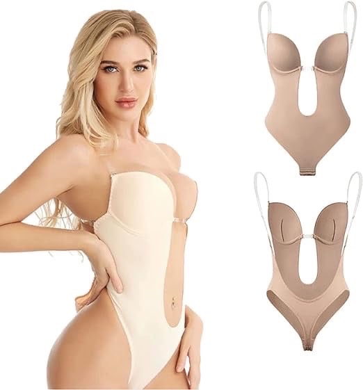 Soutien-gorge plongeant dos nu pour femme, dos nu, soutien-gorge gainant pour robe de mariée 