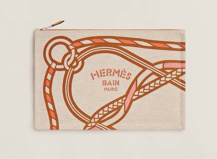 Pochette hermès authentique 