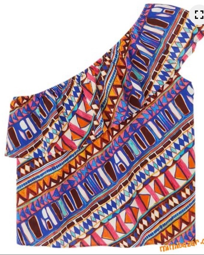 Haut coloré de la marque promod