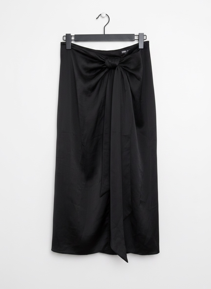 Jupe zara satin 