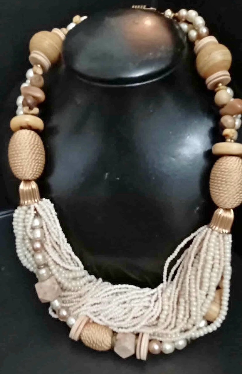 Collier vintage de la créatrice Lucille Gauthier