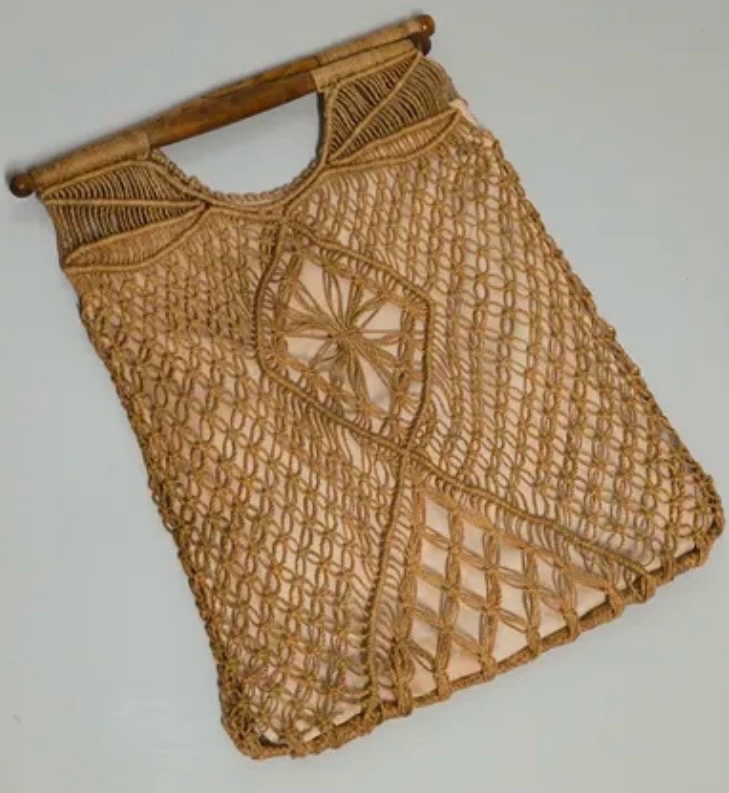 Sac a main tissé à la main