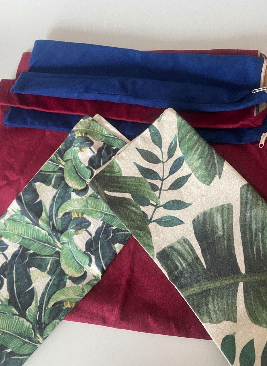 6 housses de coussin en tissu velour avec 2 coussin carrée