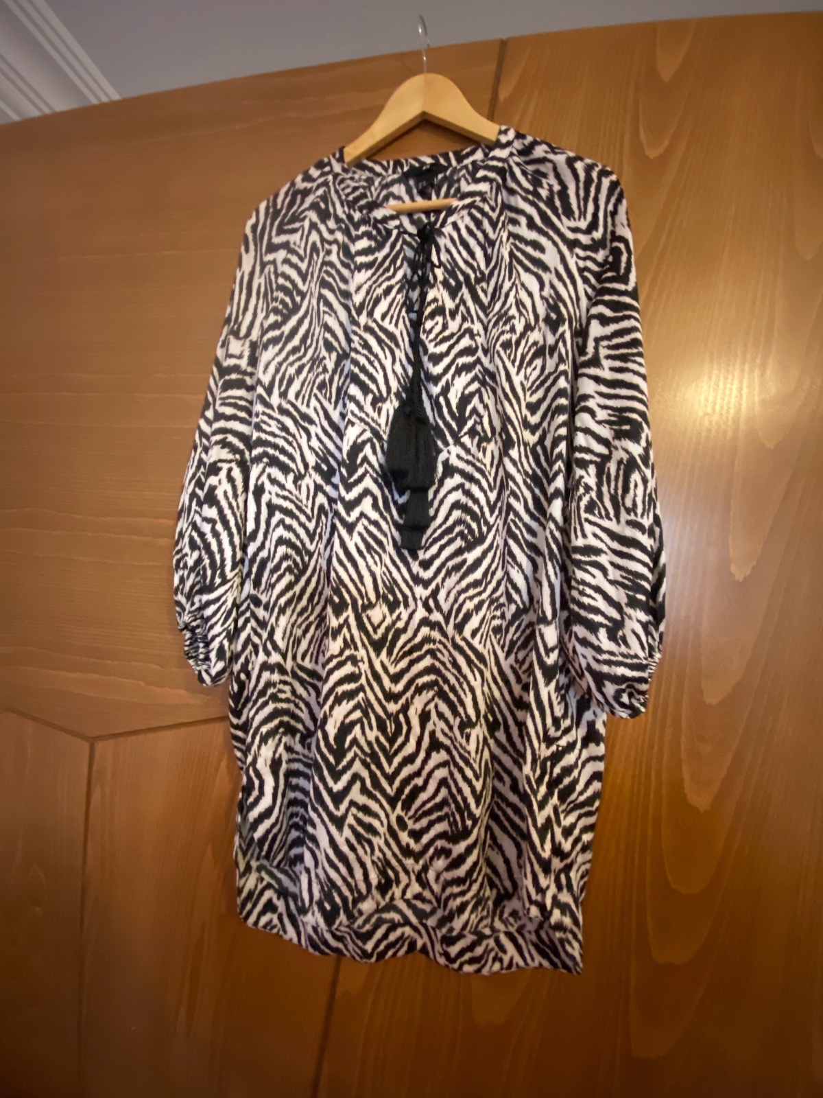 Chemise Robe zebre taille L marque H&M