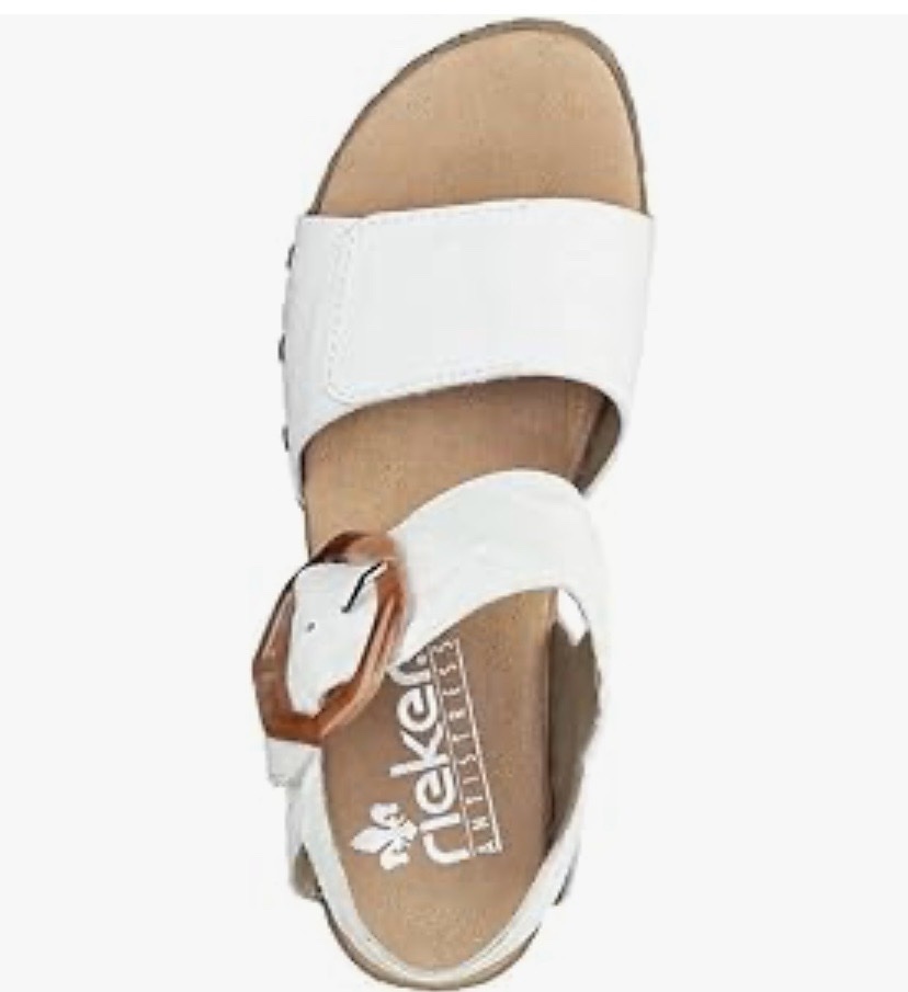 Rieker V6851 SandaleFemme Vrai cuir