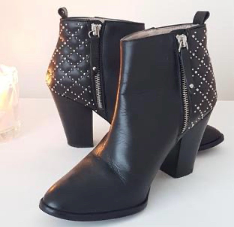 Bottines zara cuir 