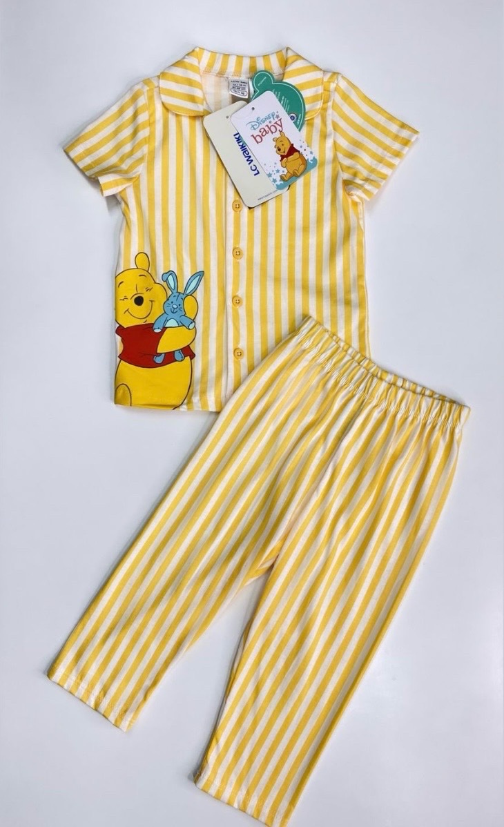 ENSEMBLE PYJAMA DISNEY POOH WINNIE LC WAIKIKI BABY 12-18 MOIS