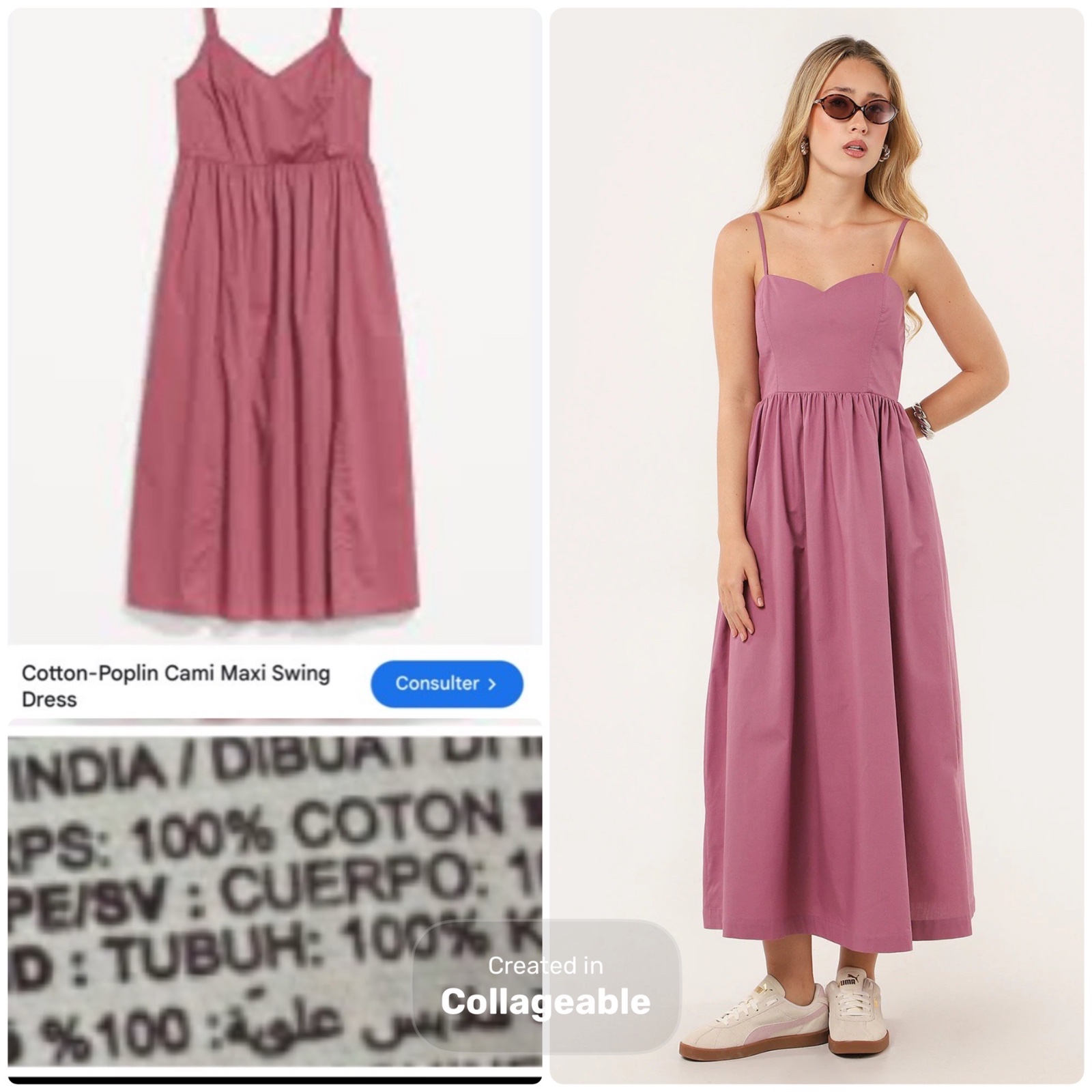 Robe maxi old navy