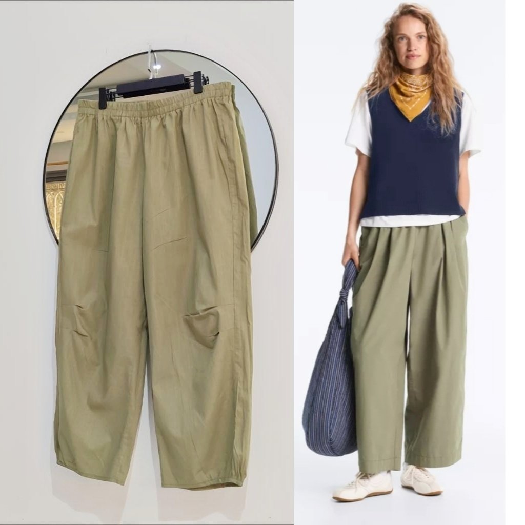 Pantalon large Taille haute Neuf 