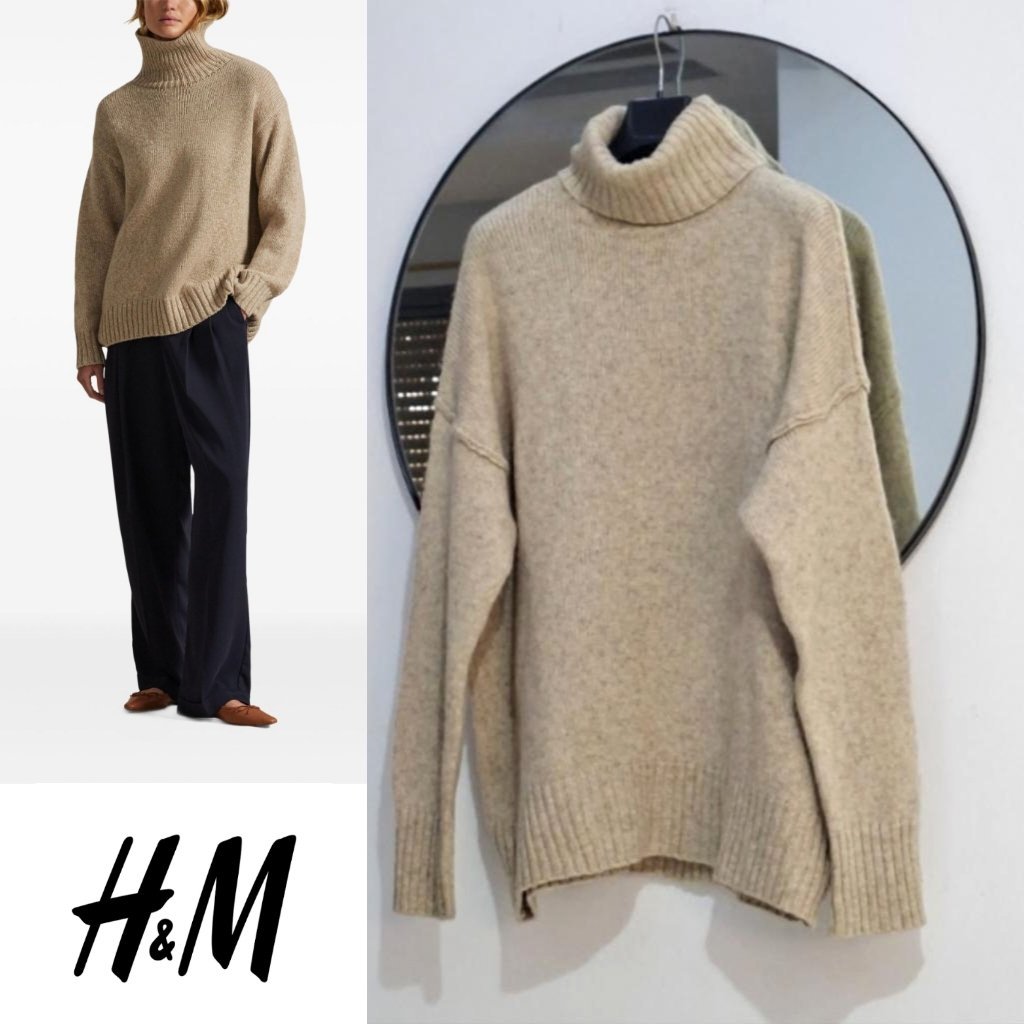 H&M oversize avec laine neuf