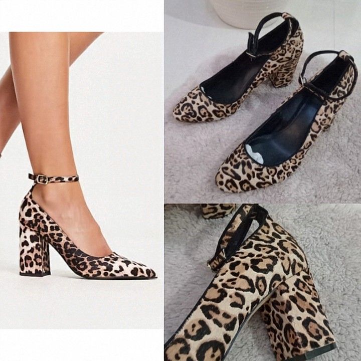 Black House White Market escarpin leopard tendance 