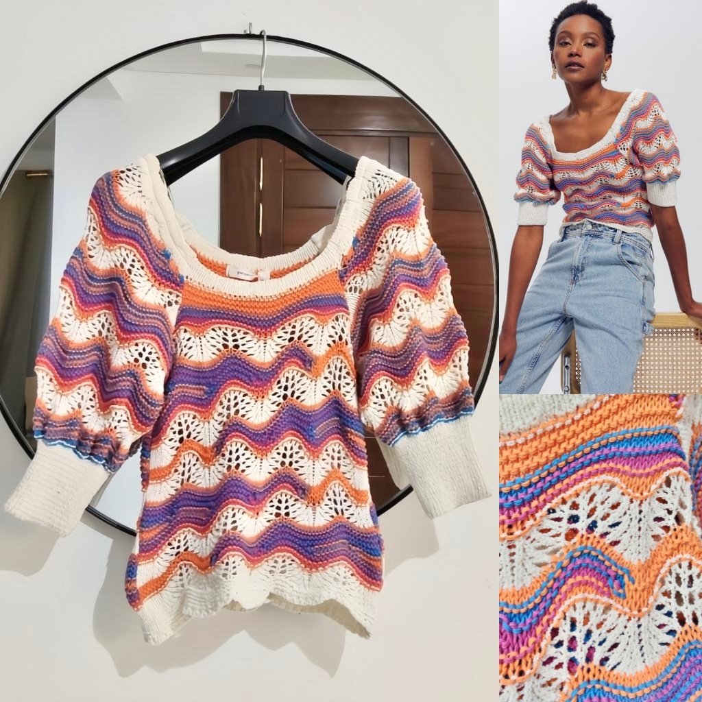 Pull crochet neuf