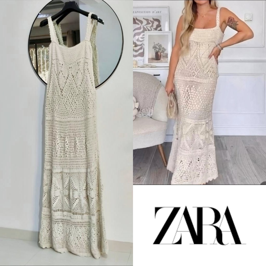 Zara crochet Maxi limited édition 