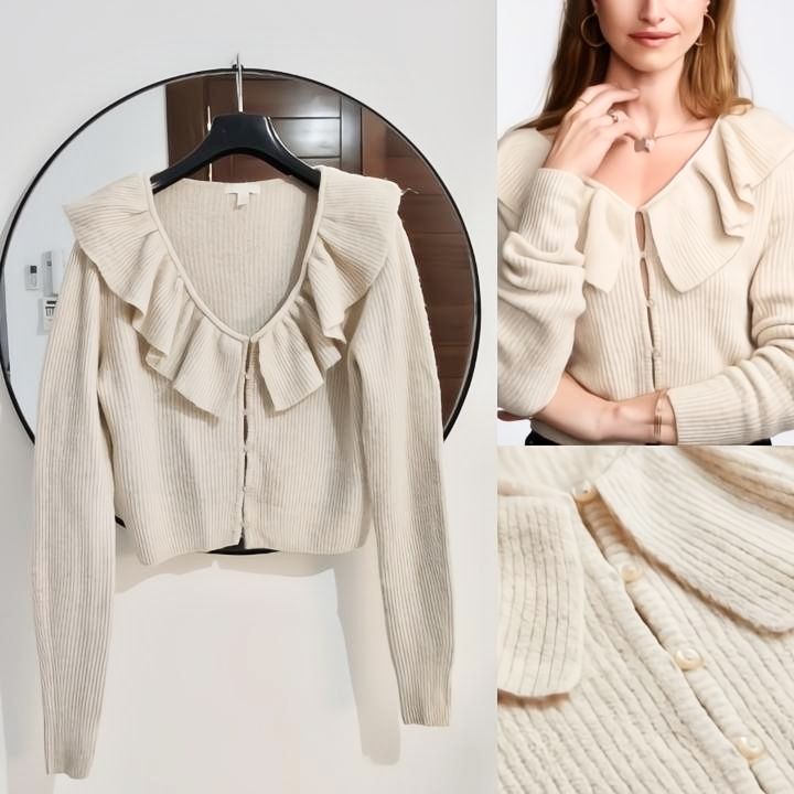 Très jolie cardigan H&M volants 