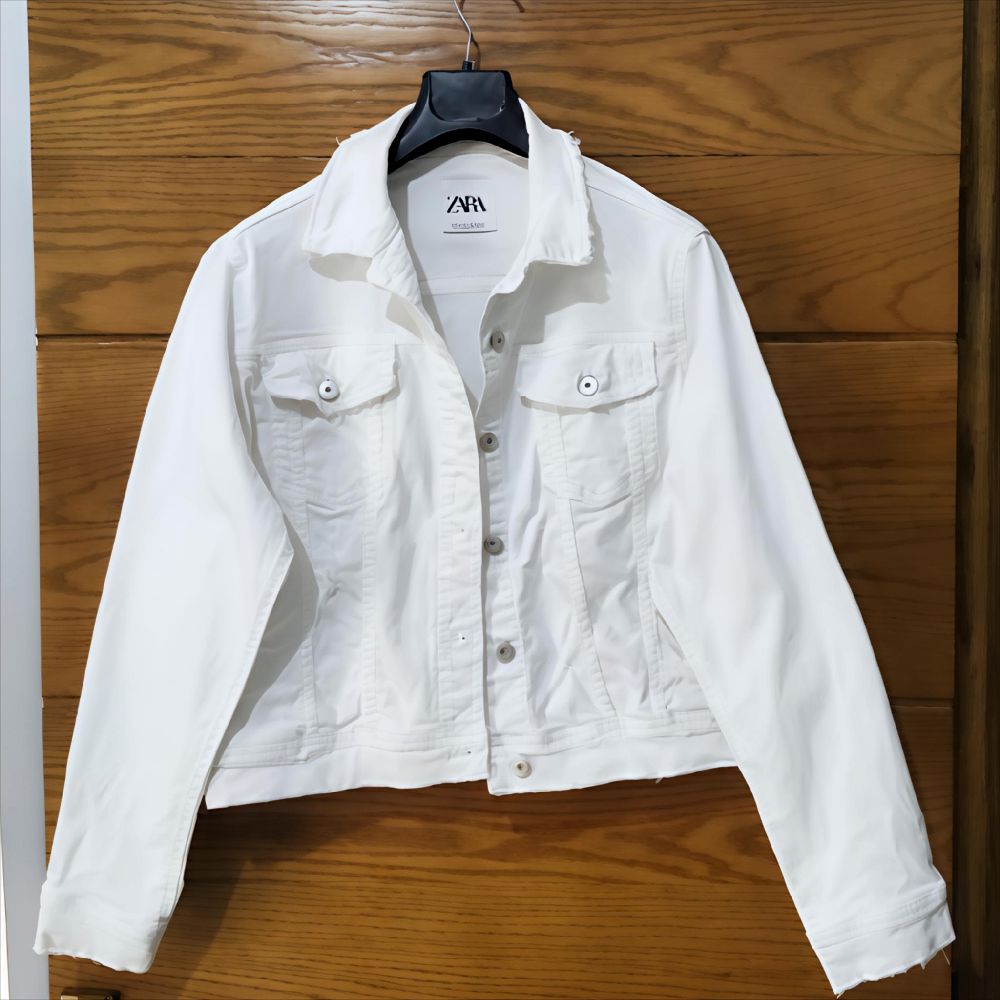 Zara denim blanc neuf