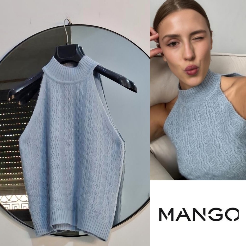Mango effet laine neuf