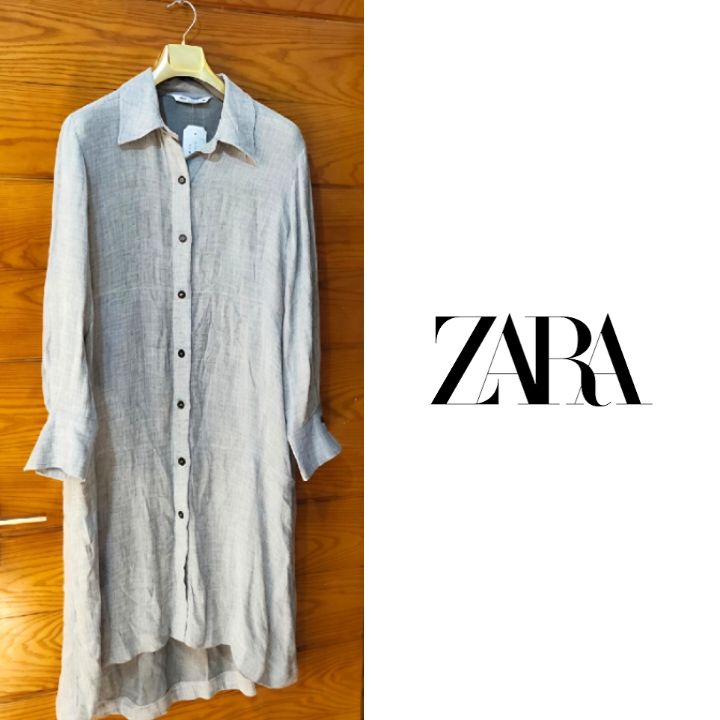 Robe chemise longue neuve 