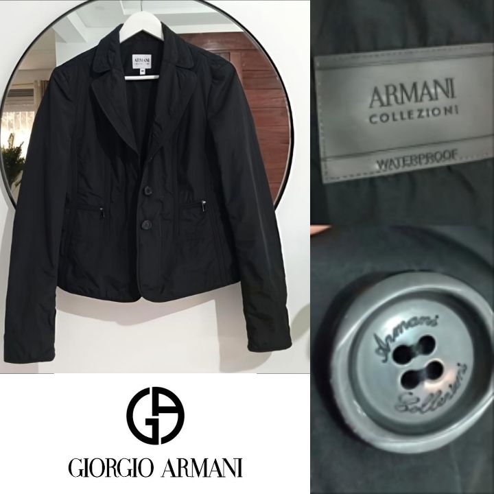 Armani doudoune waterproof légère neuve 