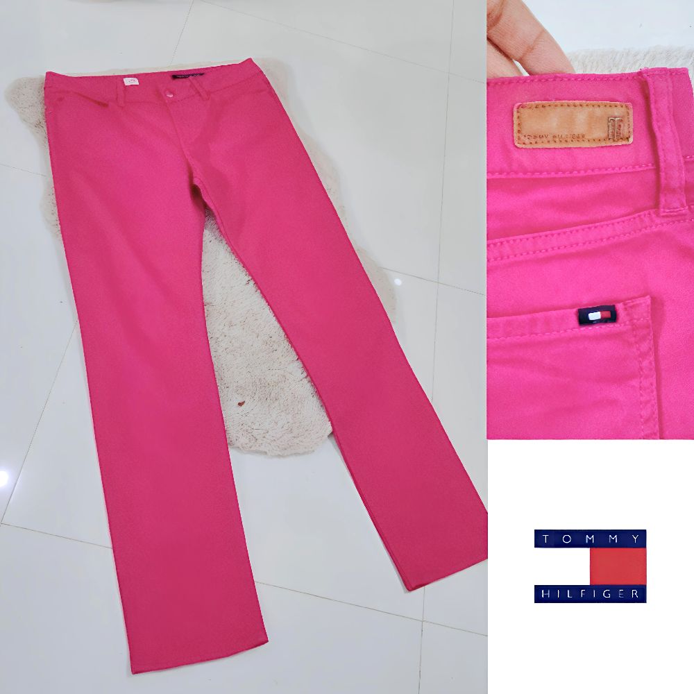 Jean Tommy rose fushia neuf