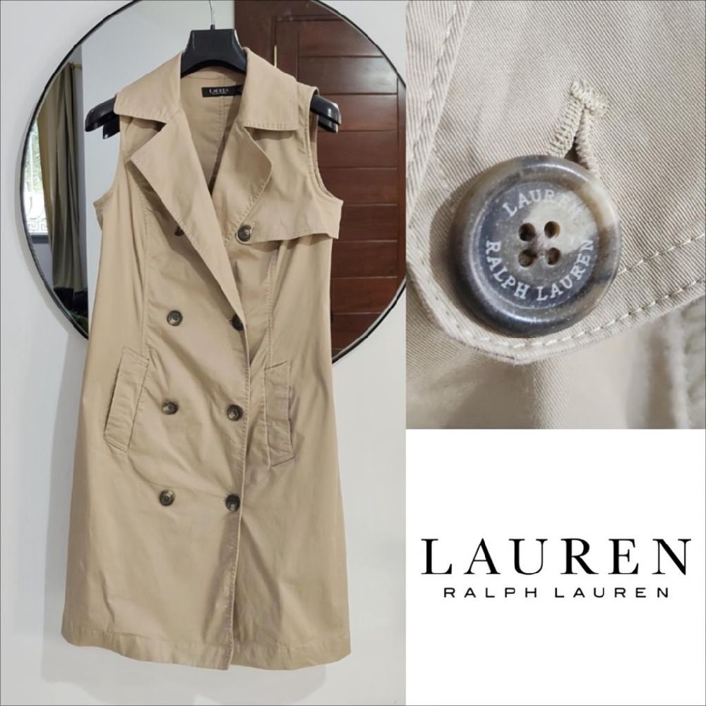 Robe trench Ralph Lauren chic 