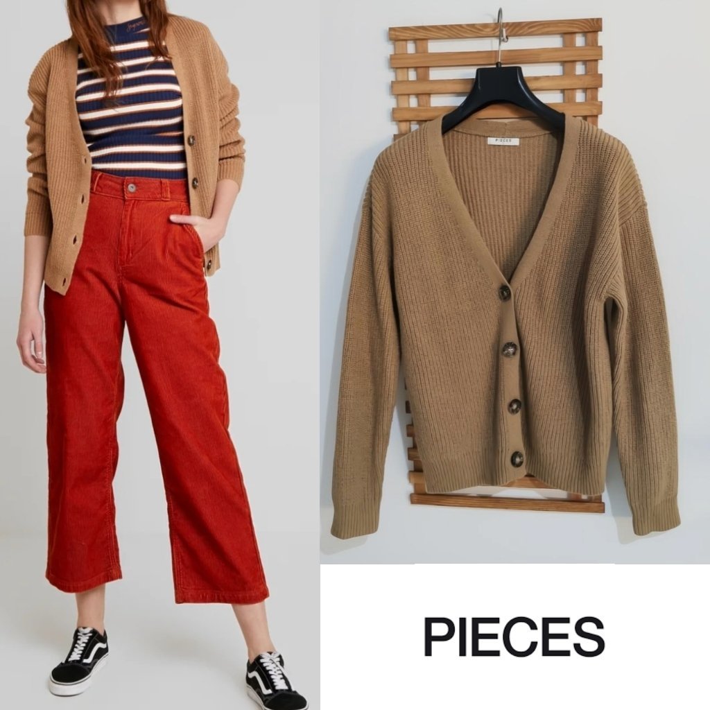 Cardigan Pieces light briwn