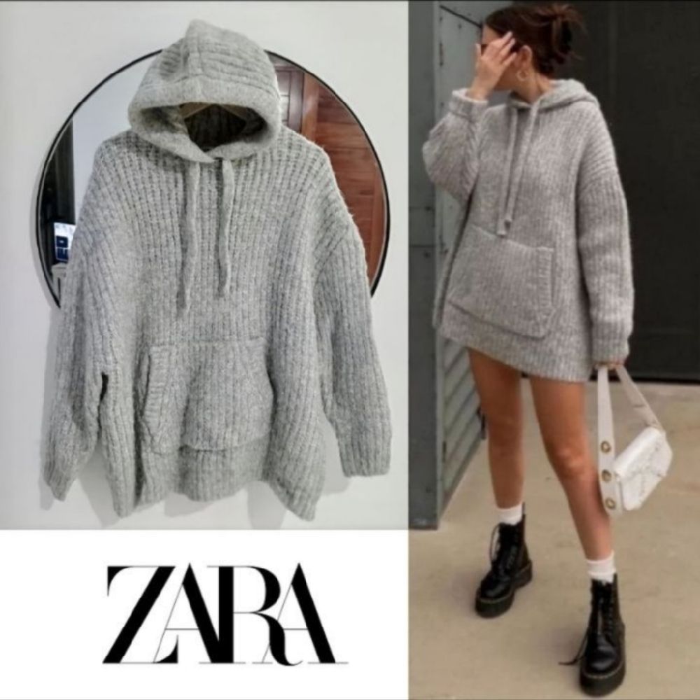 Zara surdimensionné épais 
