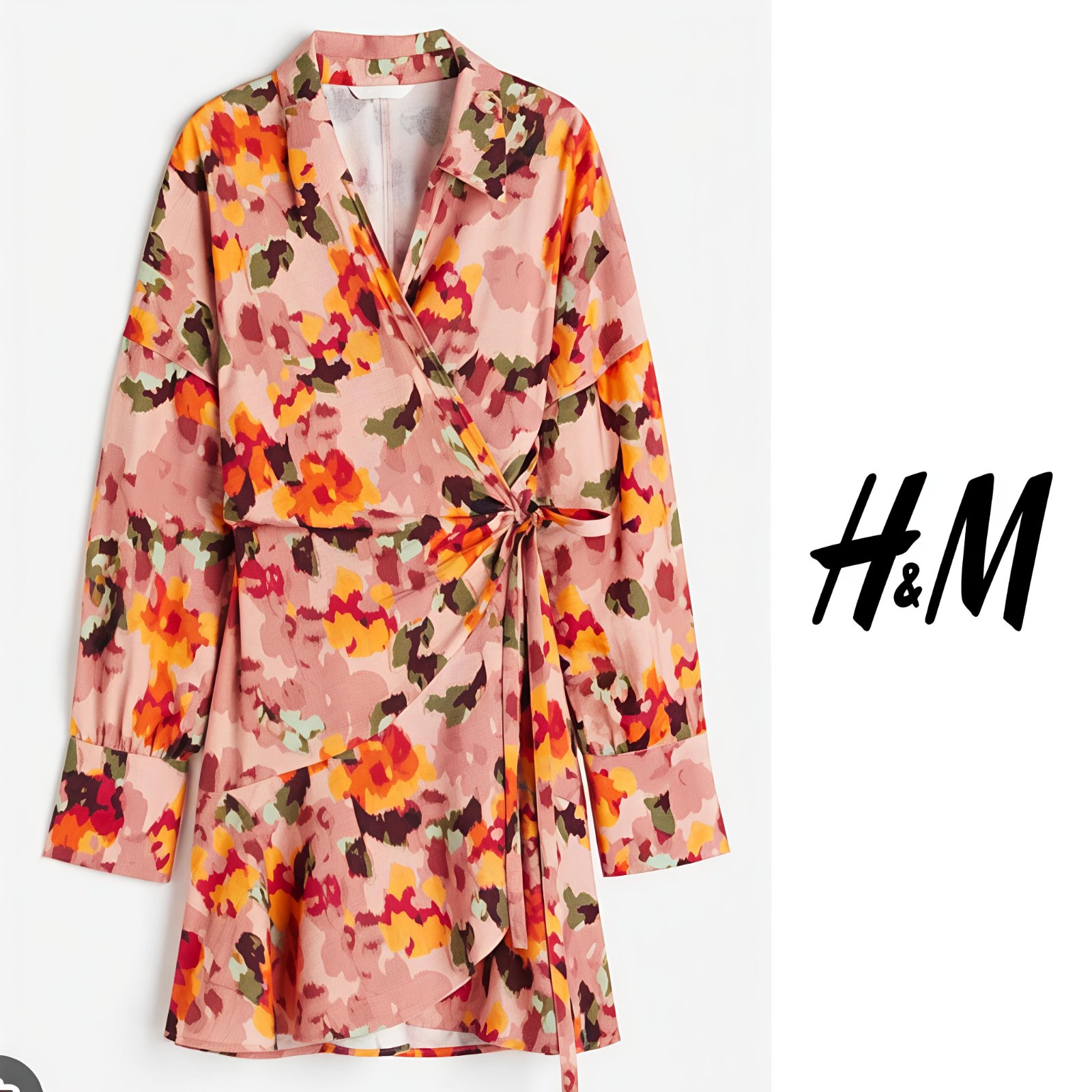 H&M portefeuille robe chemise Neuf 