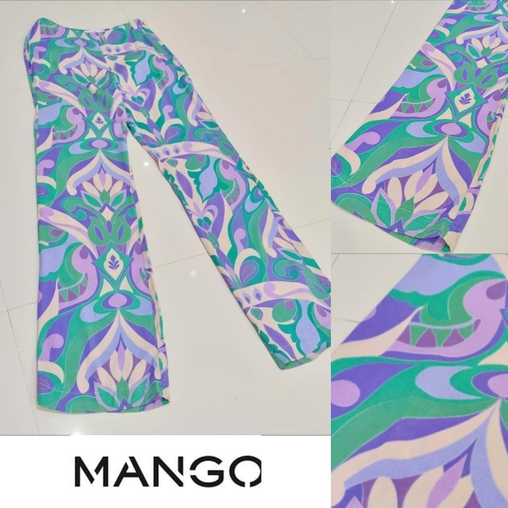 Magnifique pantalon Mango taille haute neuf