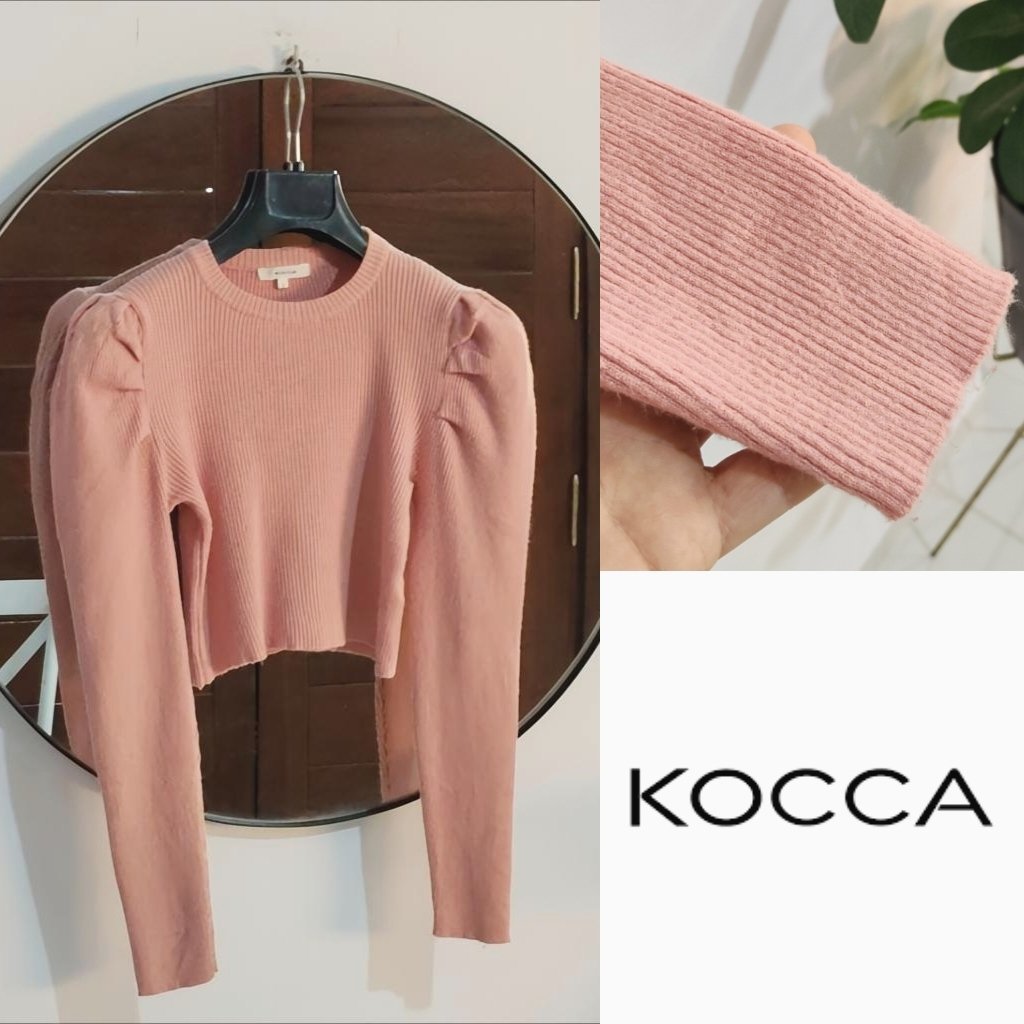 Kocca côtelé crop neuf