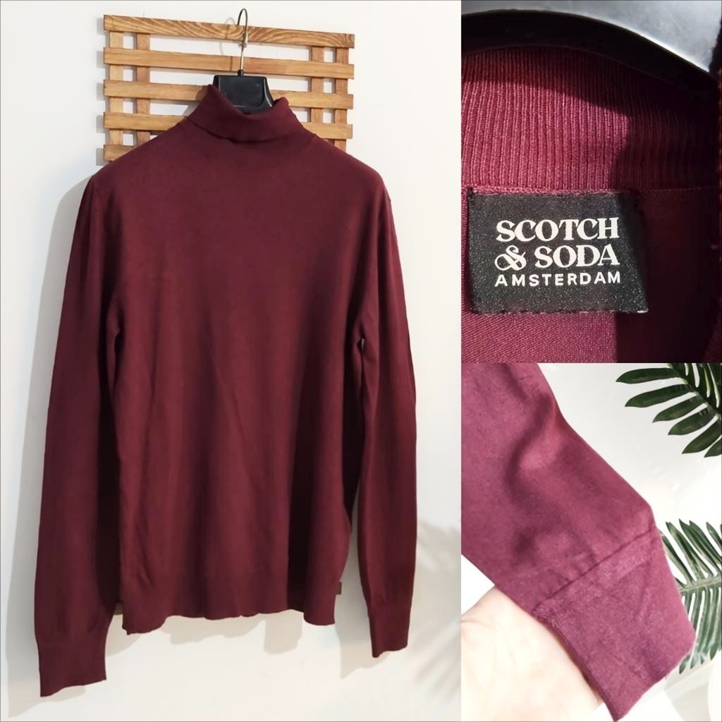 Scotch &Soda burgundy tt neuf 