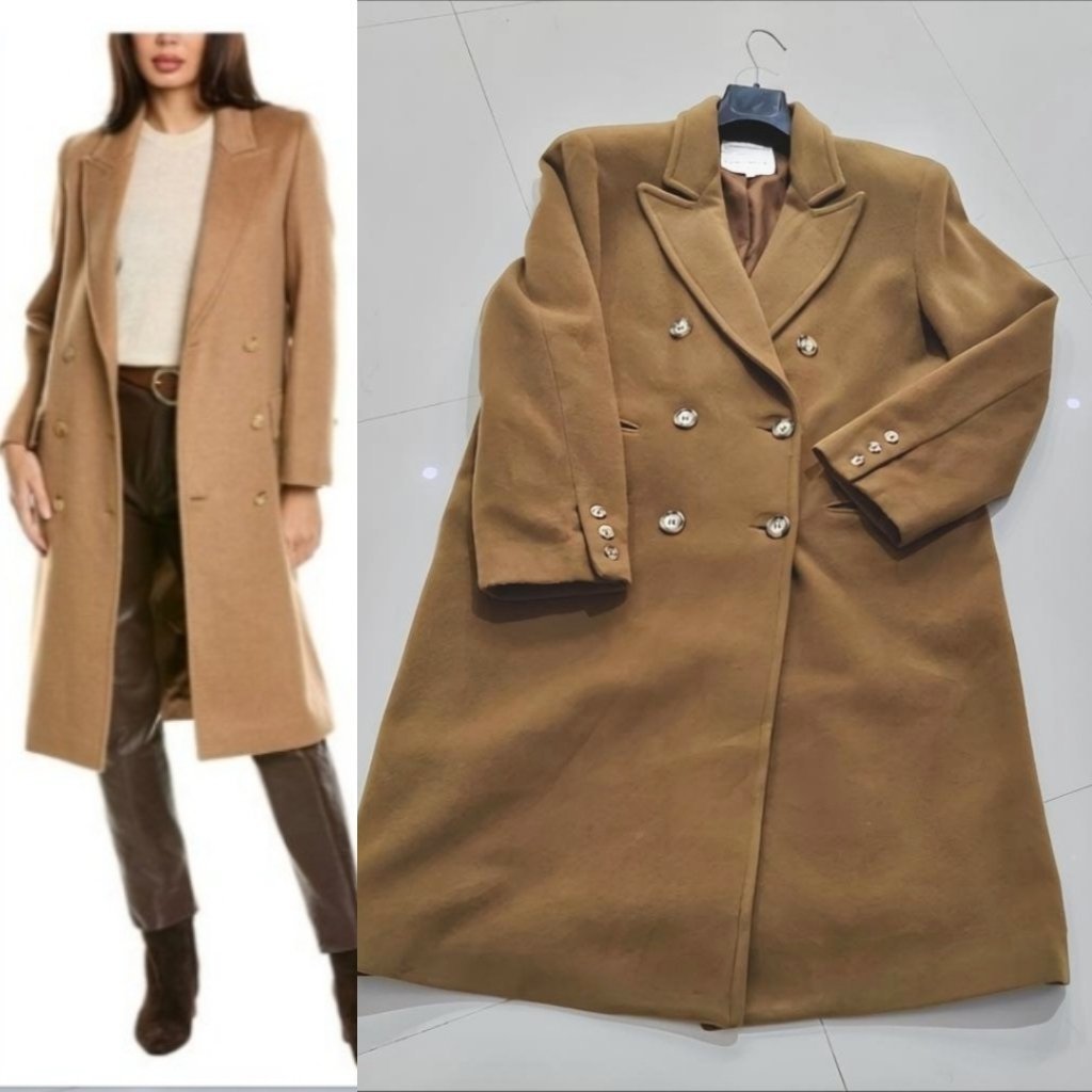 Manteau camel 80%laine/ 20% cashemire 