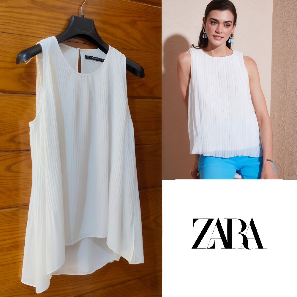 Zara plissée neuve 