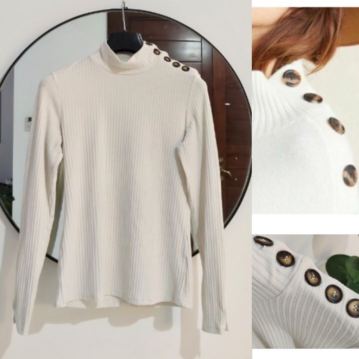 Pull à boutons neuf