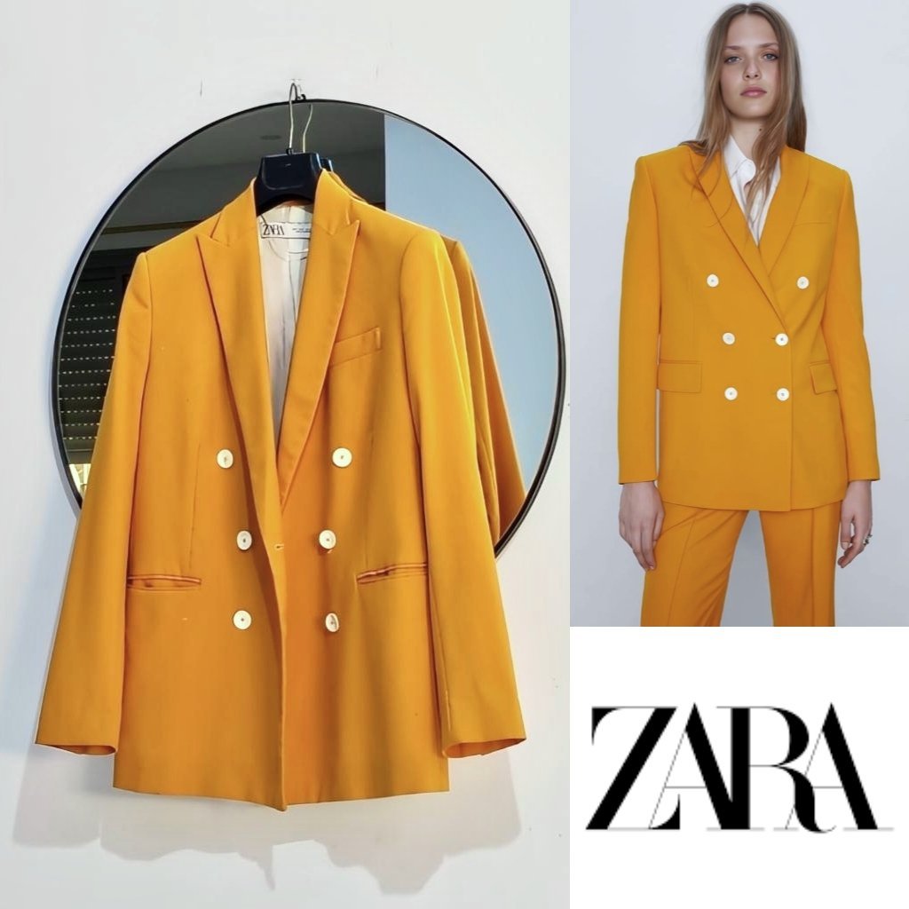 Zara double boutonnage neuf