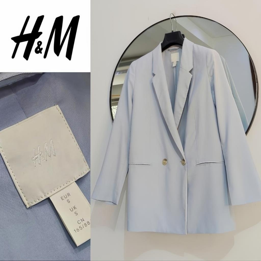Blazer H&M bleu clair neuf
