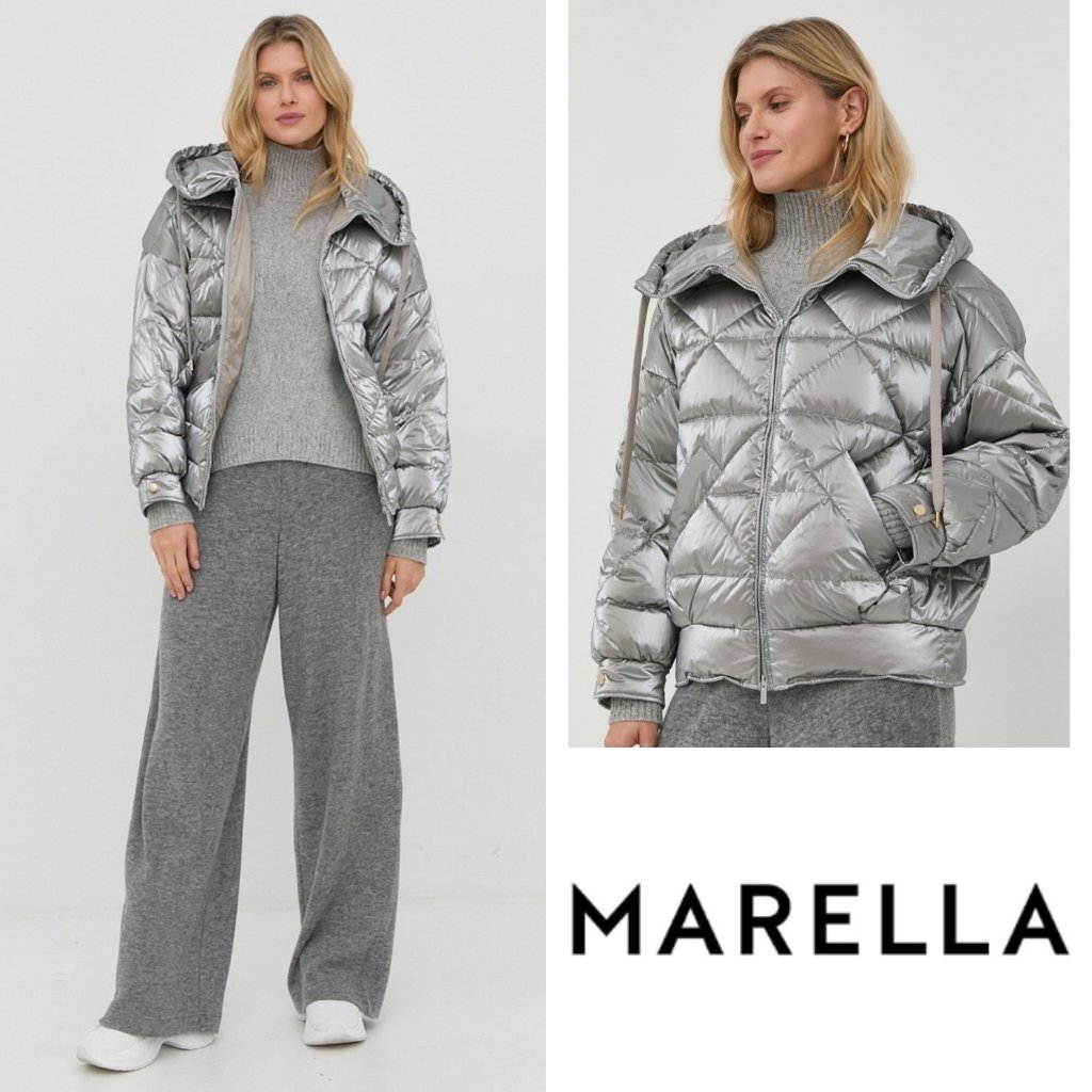 Marella Sport Max Mara Silver  bouffante