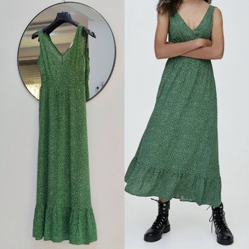 Pull&Bear petits pois Maxi chic 