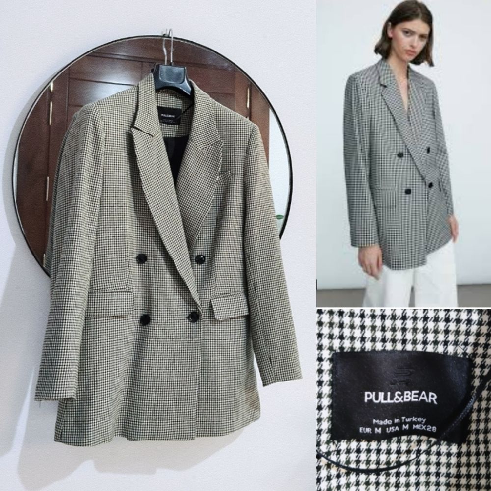 Blazer oversize Long double boutonnage neuf