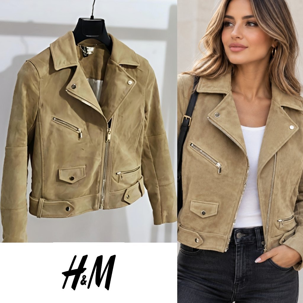 H&M perfecto daim neuf