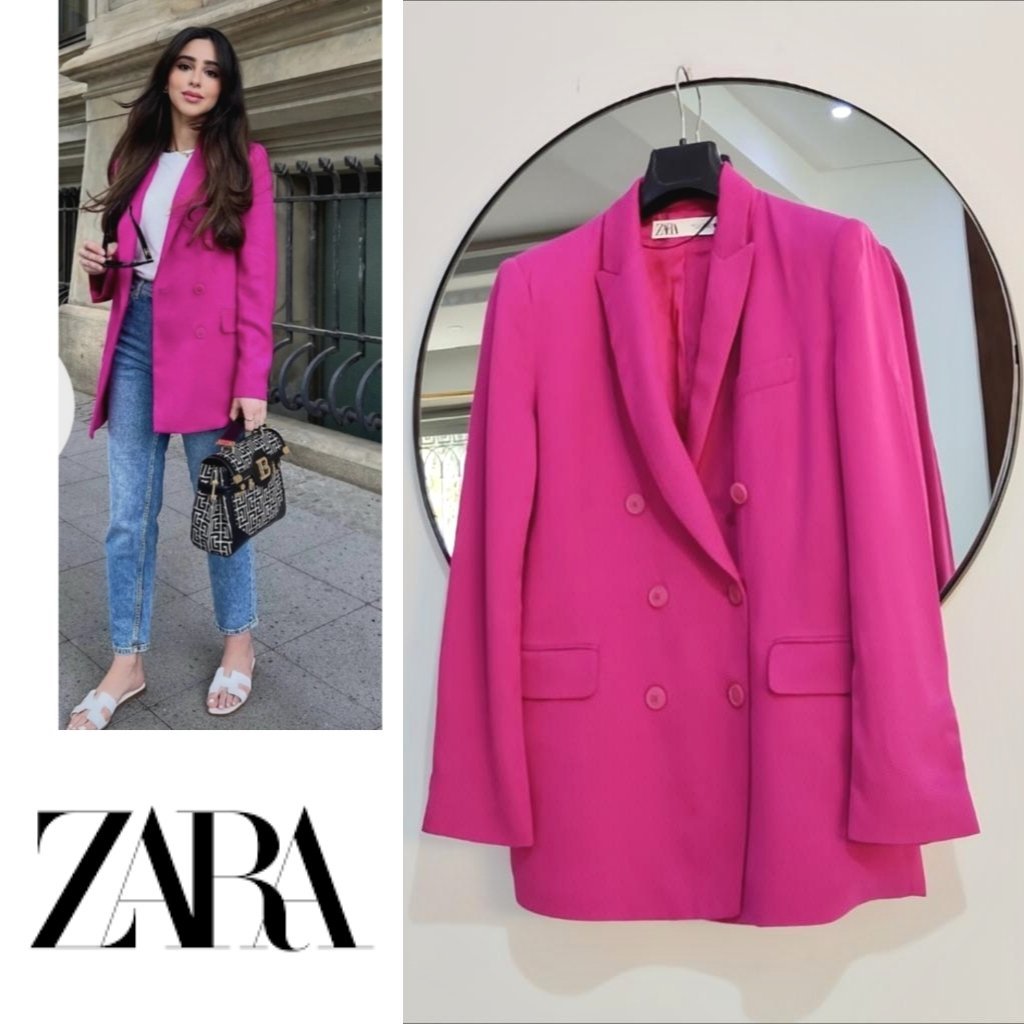 Blazer Zara pink neuf 