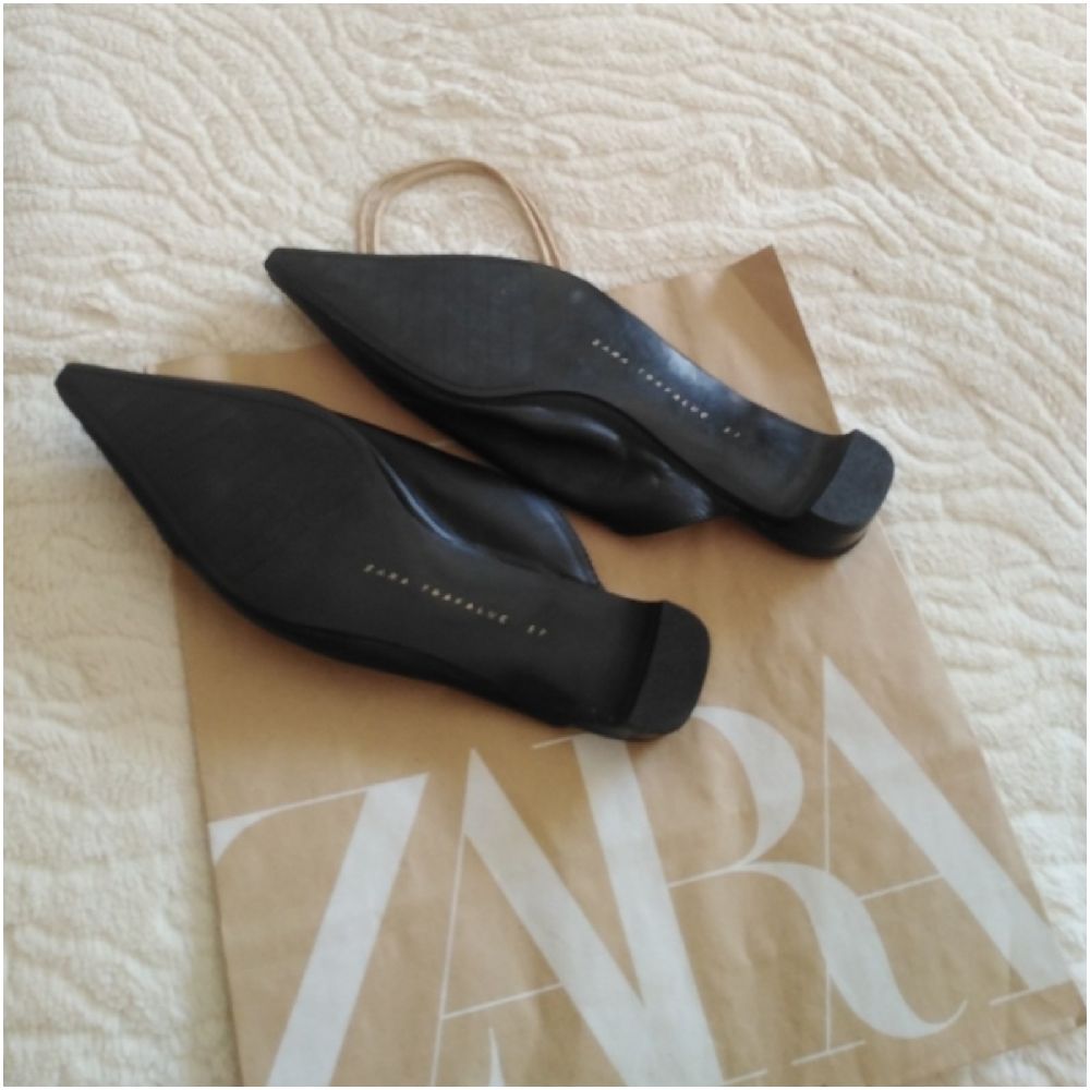 mules a talon zara