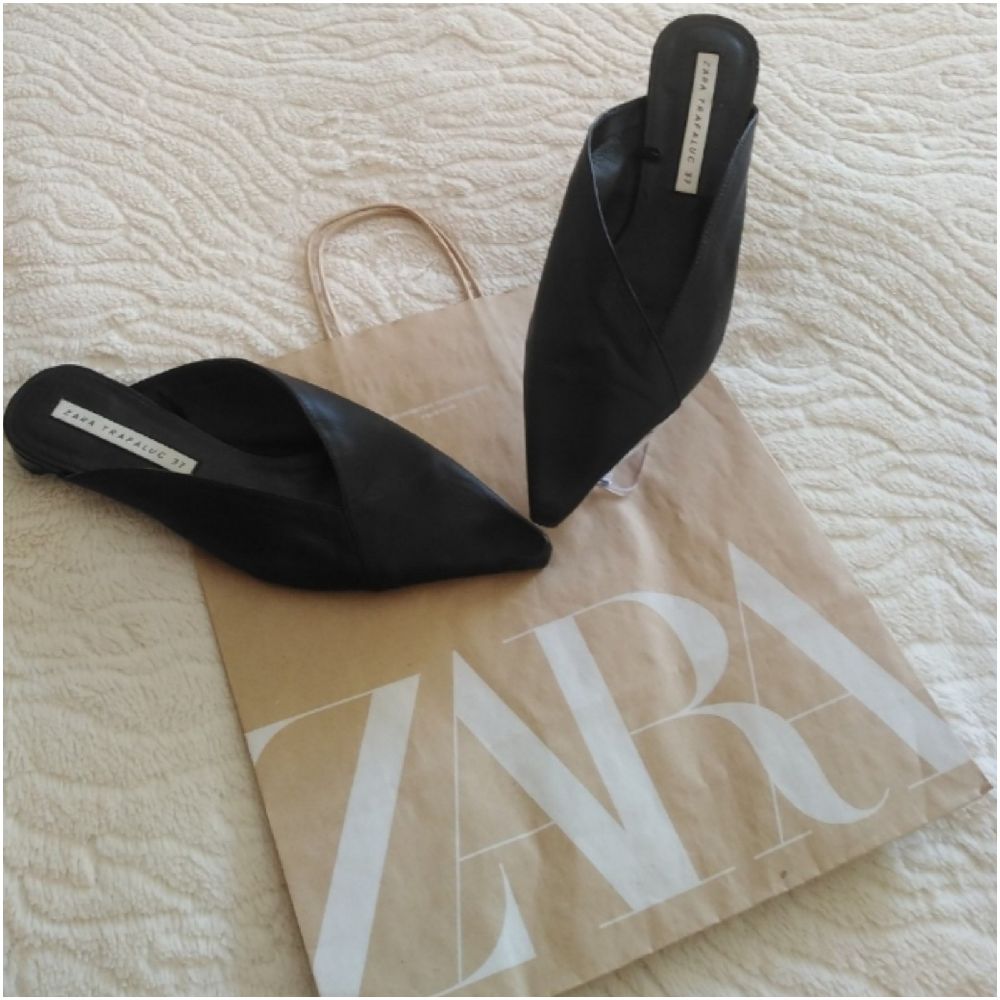 mules plateforme zara