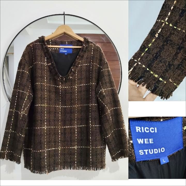 Ricci Wee studio en tweed neuf