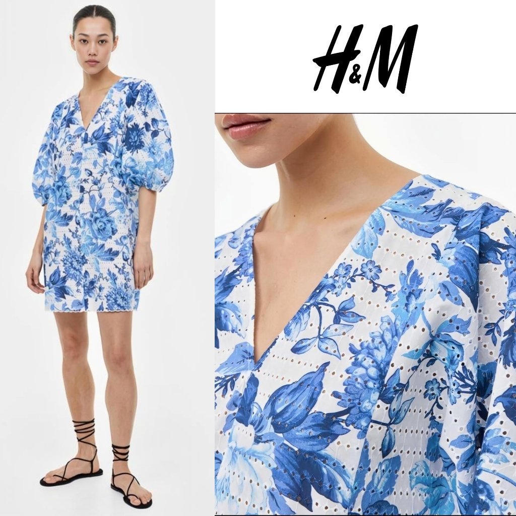 H&M broderie anglaise 