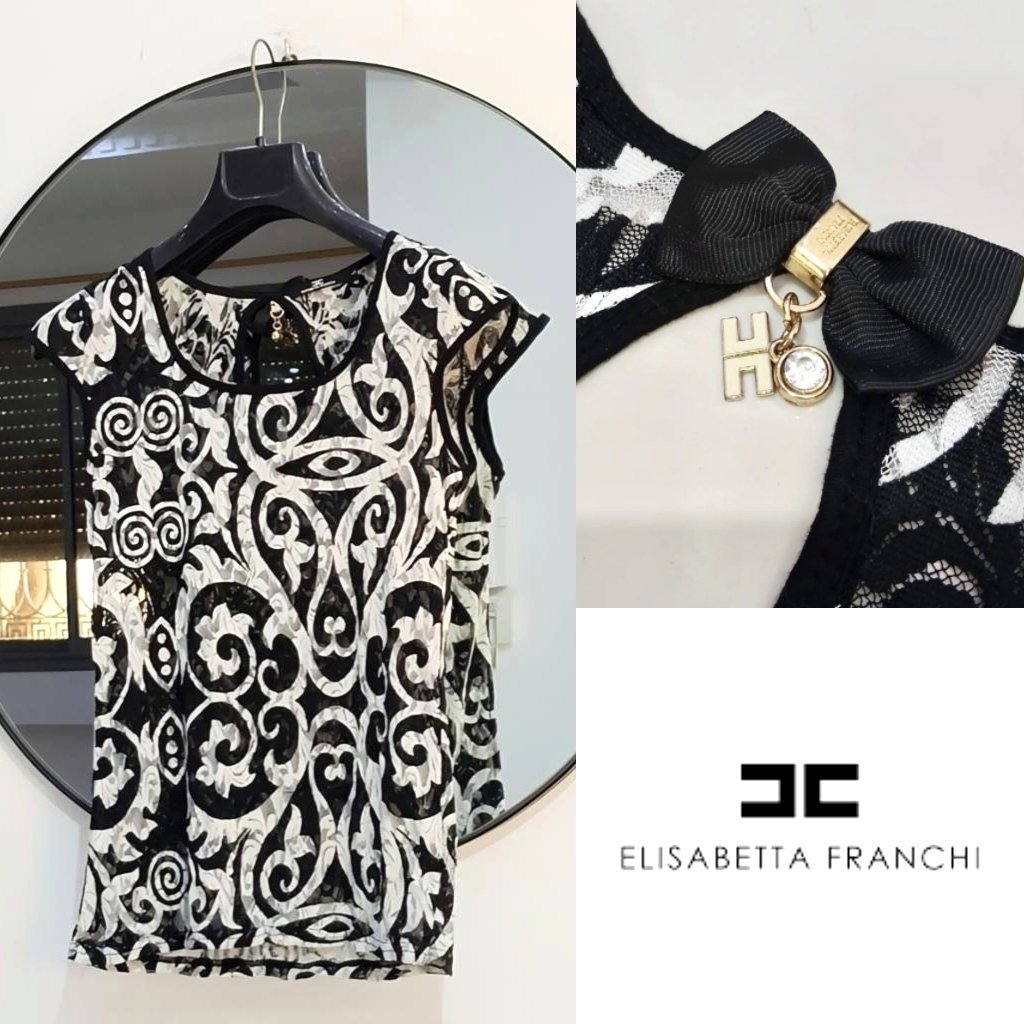 Elisabetta Franchi dentelle neuf 