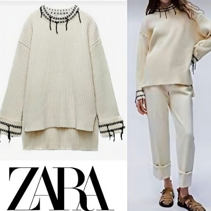 Gros pull Zara Long neuf 