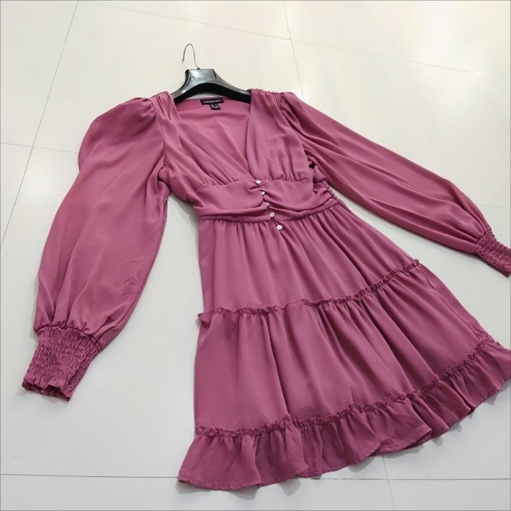 Robe vieux rose chic 